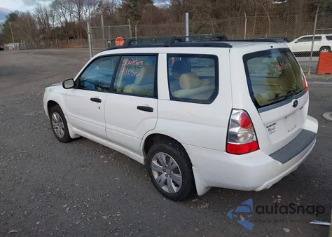 2008 Subaru Forester 2.5X z USA, uszkodzony, nr VIN JF1SG63668H702883